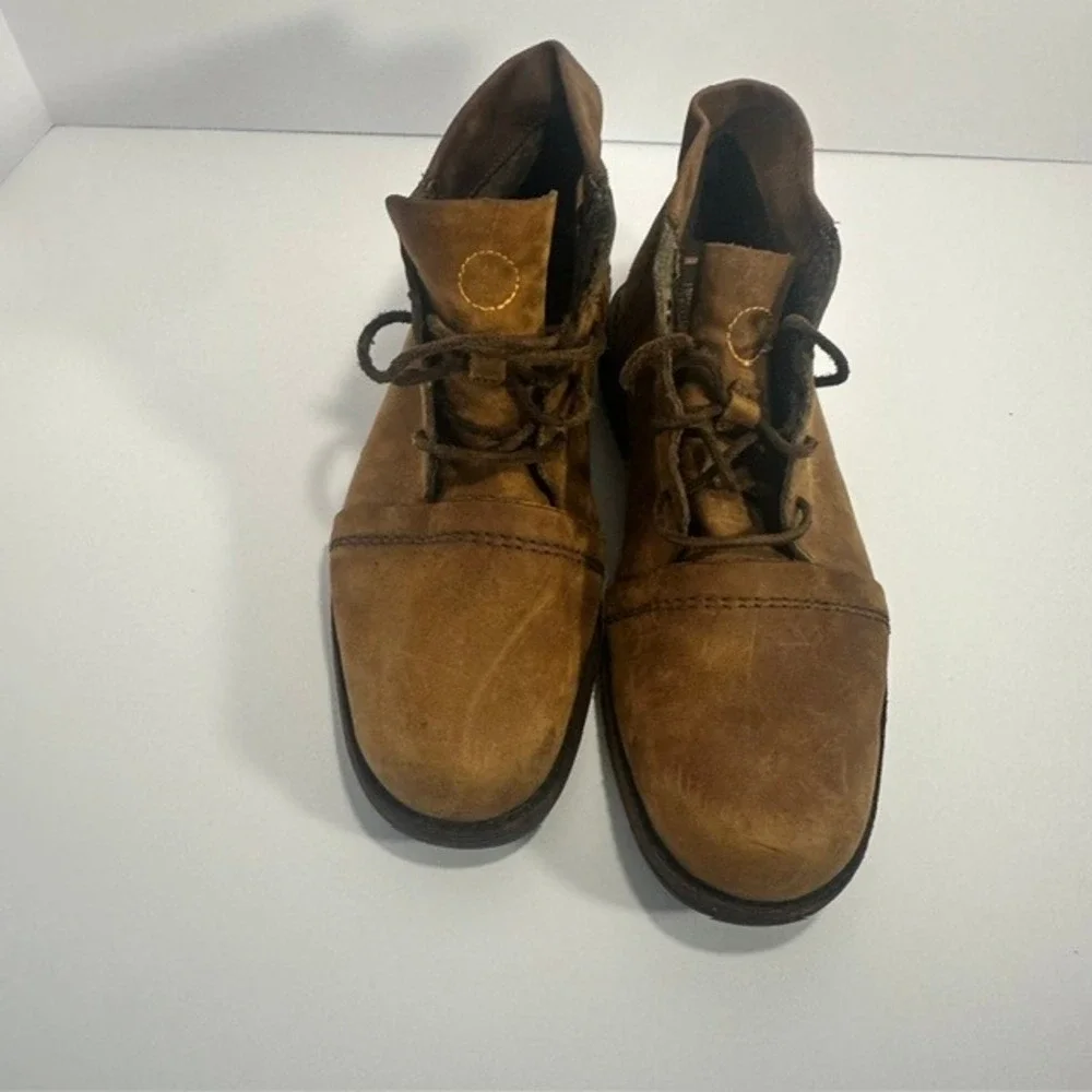 Timberland Mens Smart Comfort Waterproof Leather Chukka Boots Brown Size 9M